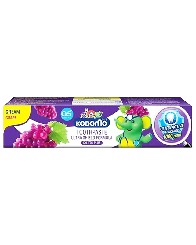 KODOMO TOOTHPASTE CREAM GRAPE ( 0.5+yrs) 40GM