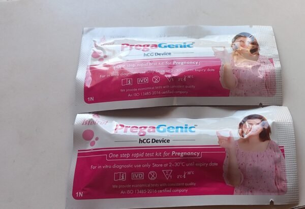 PREGAGENIC PREGNANCY TEST KIT ( PACK OF 4) )