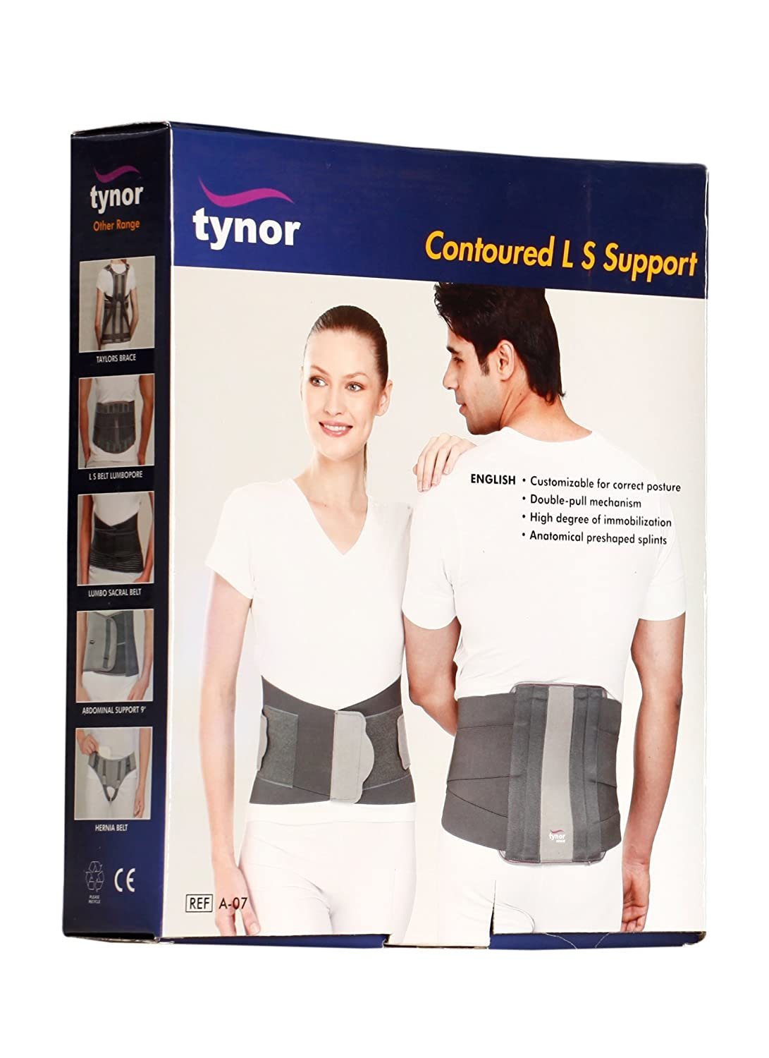 CONTOURED L S SUPPORT - LARGE