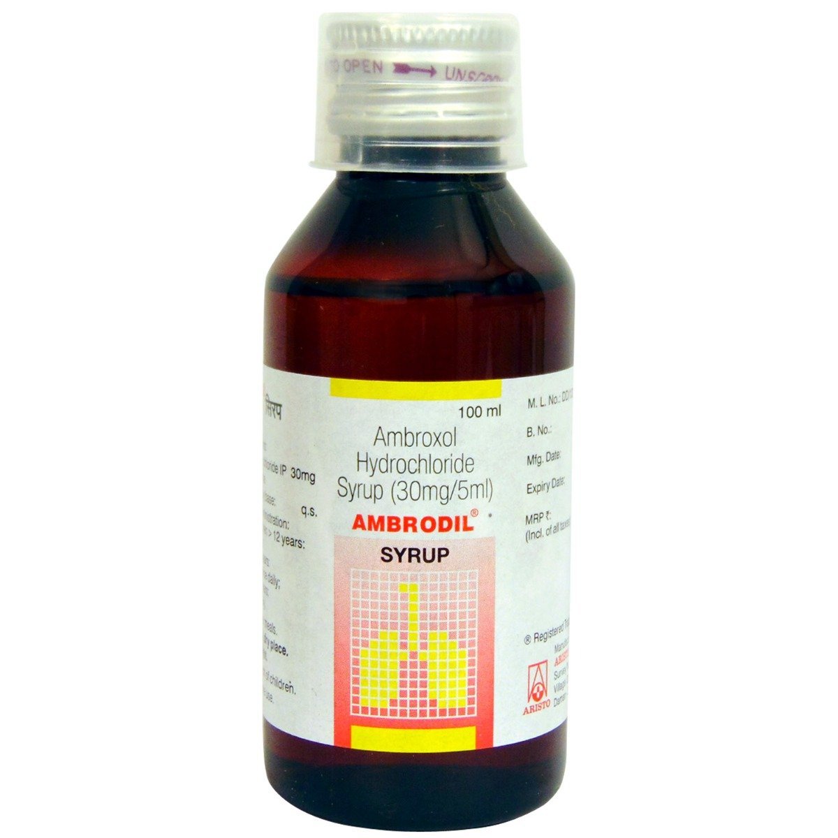 AMBRODIL SYRUP 100ML