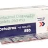 CEFADROX KID TAB-250MG