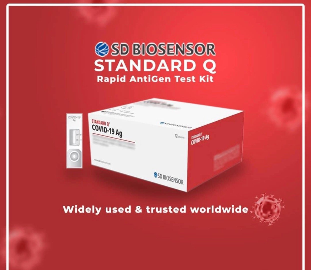 SD BIOSENSOR ANTIGEN STANDARD Q COVID-19 AG TEST KIT