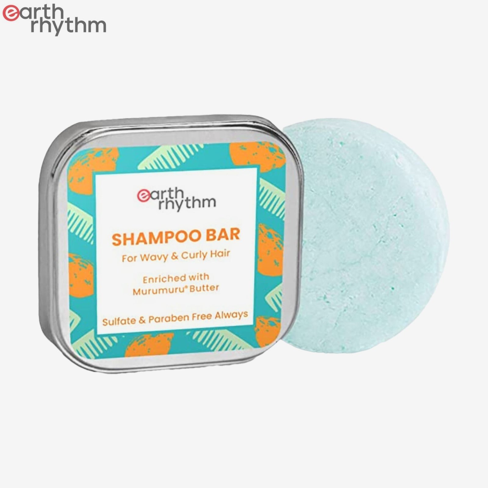 Earth Rhythm Murumuru Butter Shampoo Bar-80gm