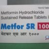 METFOR SR 1000mg