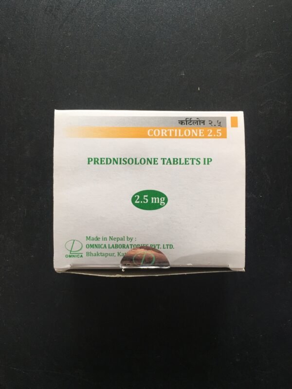 CORTILONE 2.5MG